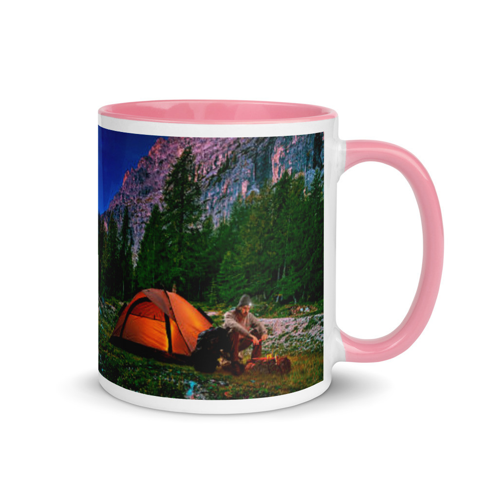 Landscape Mug with Color Inside