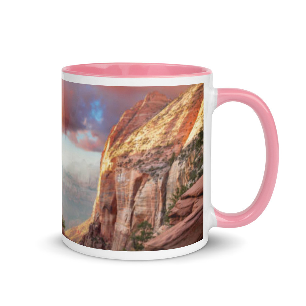 Landscape Mug with Color Inside