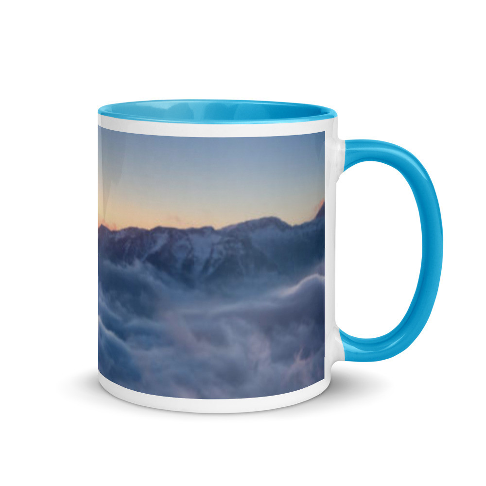 Landscape Mug with Color Inside