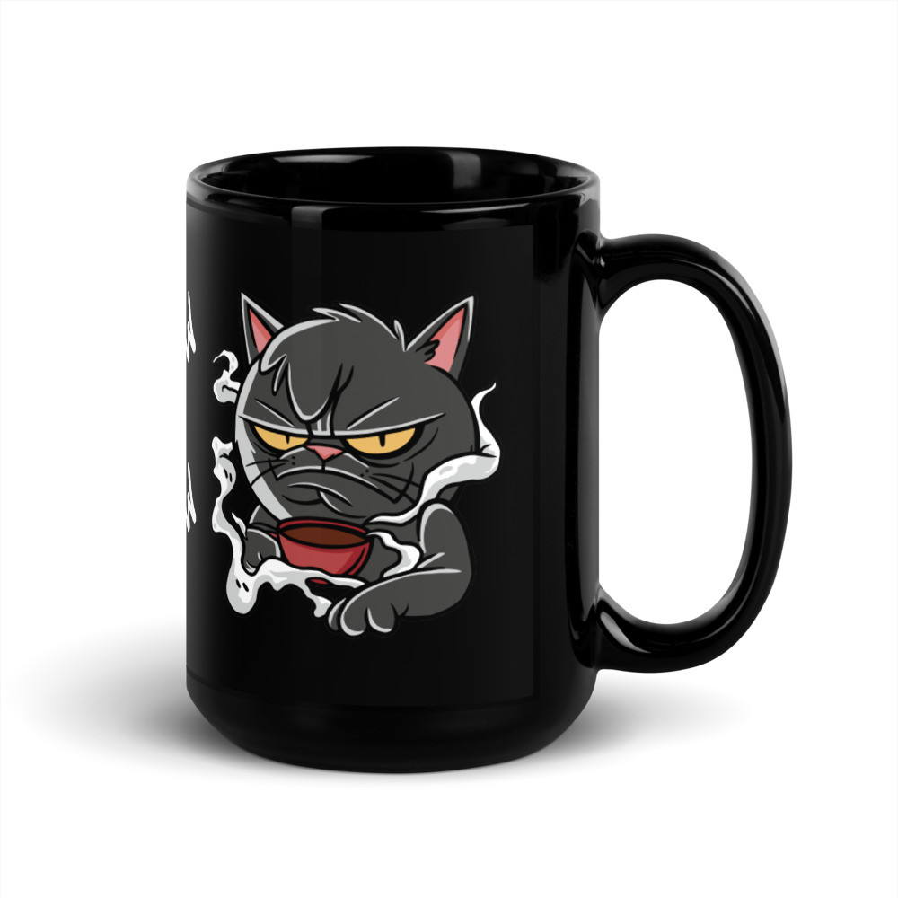 Pets Black Mug