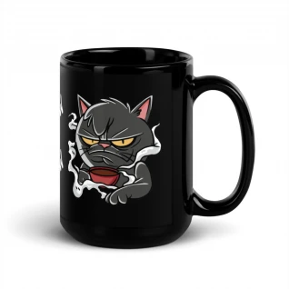 Pets Black Mug