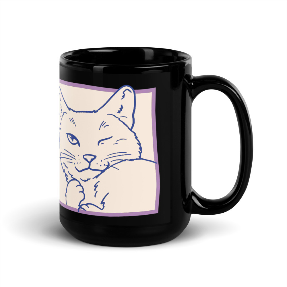 Pets Black Mug