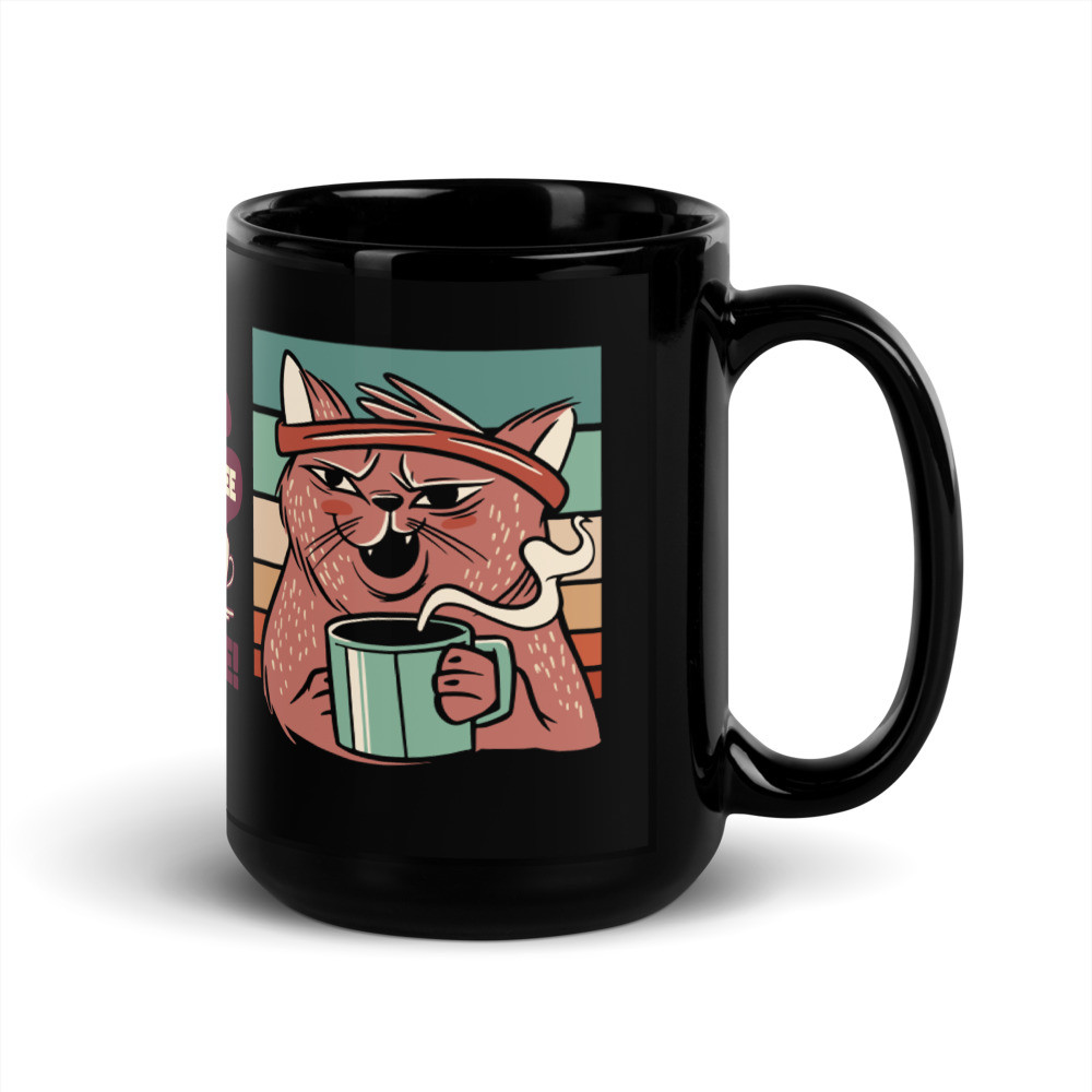 Pets Black Mug