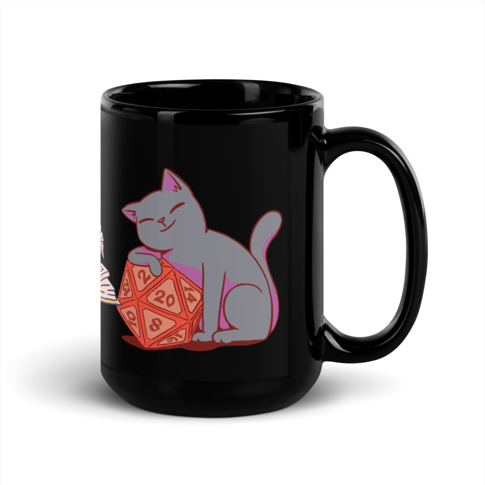 Pets Black Mug