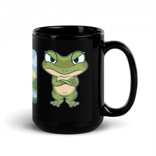 Pets Black Mug