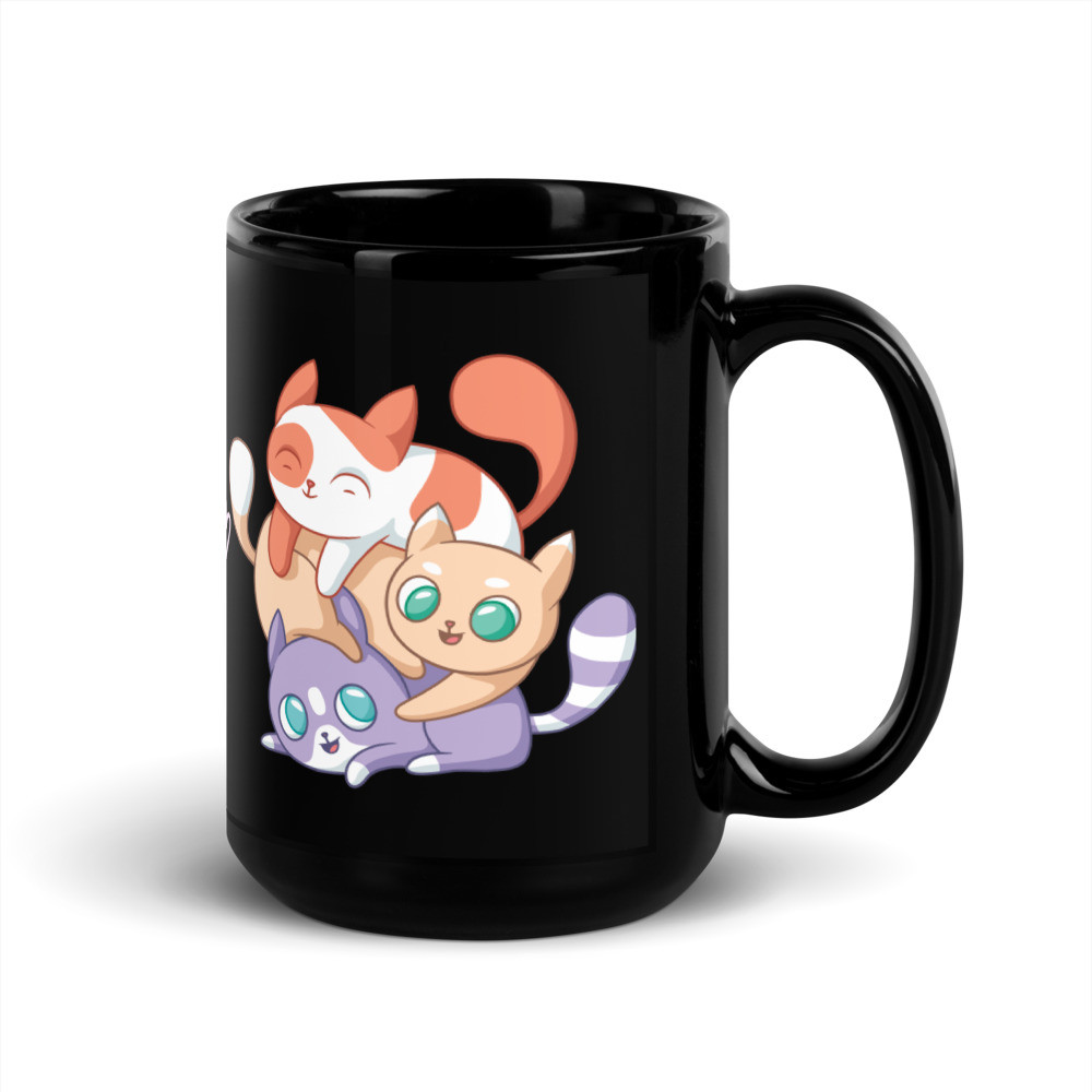 Pets Black Mug