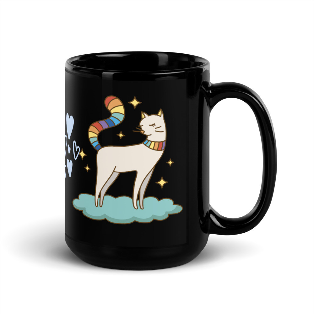 Pets Black Mug