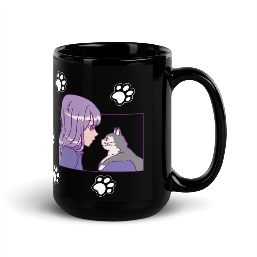 Pets Black Mug