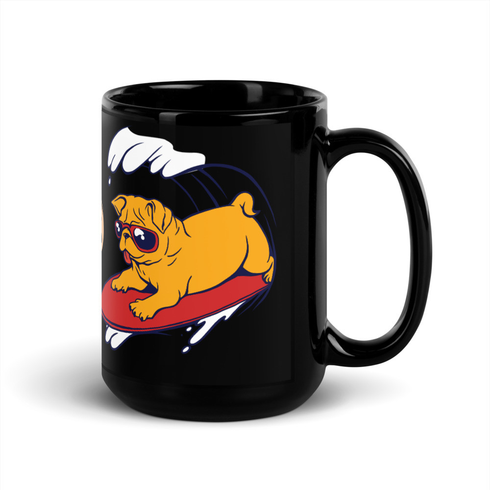 Pets Black Mug