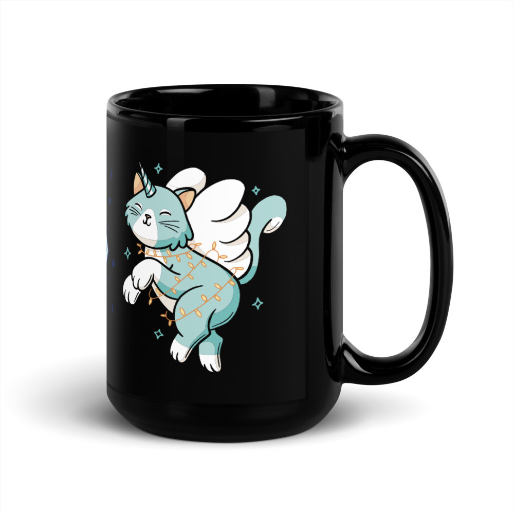Pets Black Mug