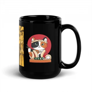 Pets Black Mug