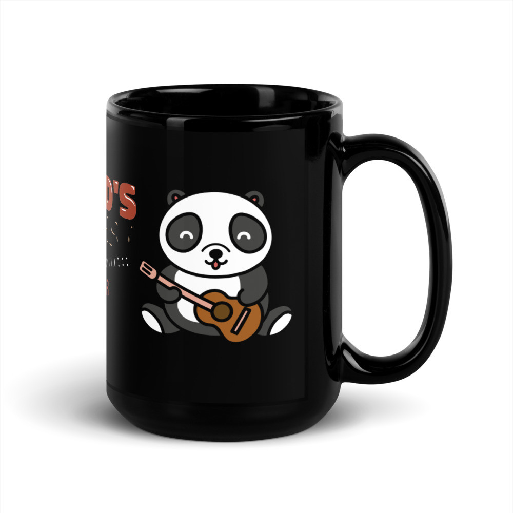 Pets Black Mug