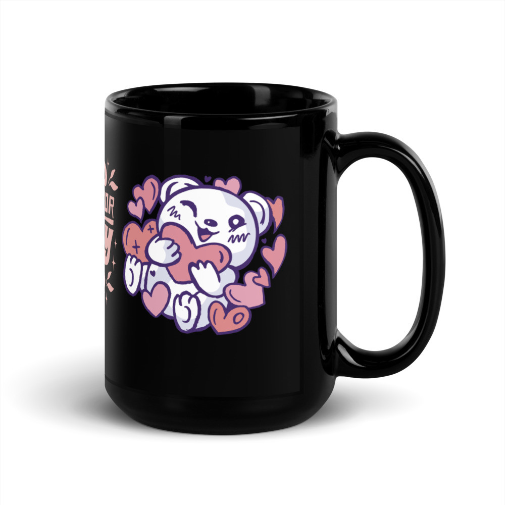 Pets Black Mug
