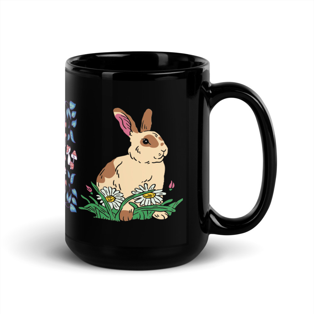 Pets Black Mug