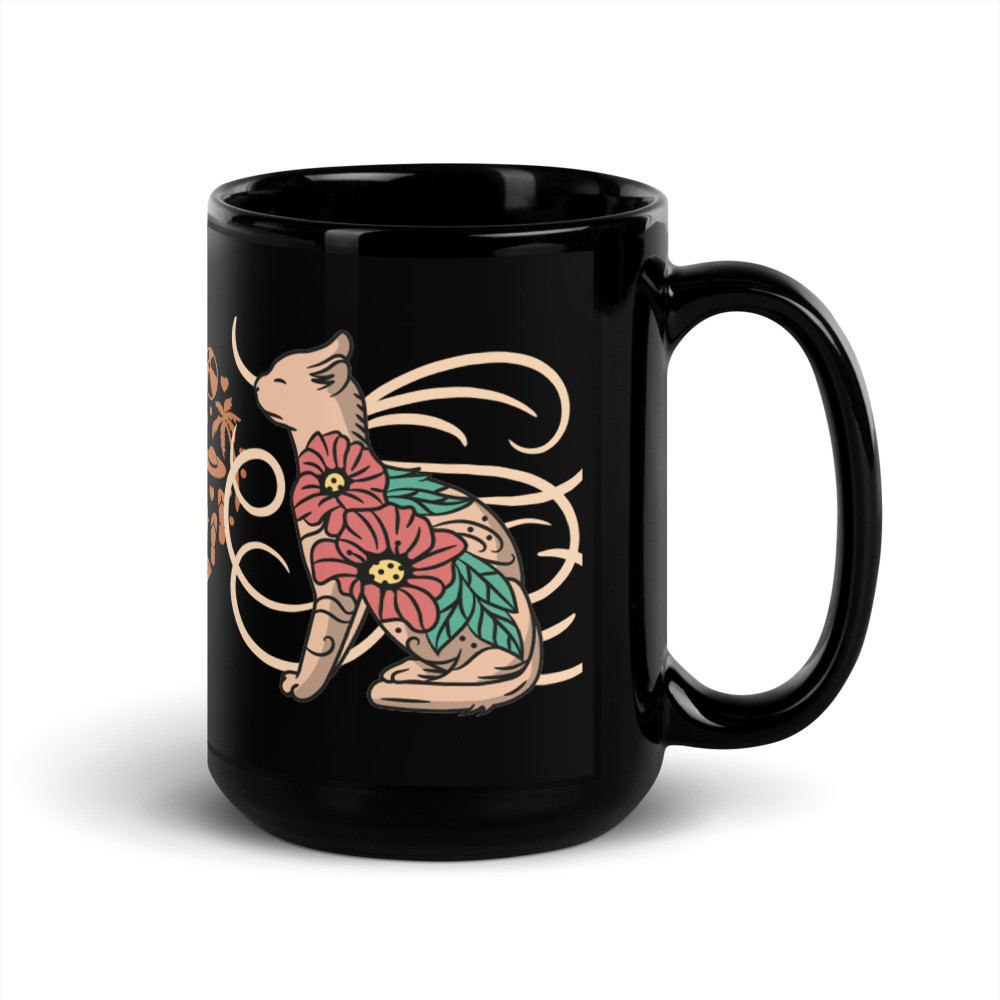 Pets Black Mug