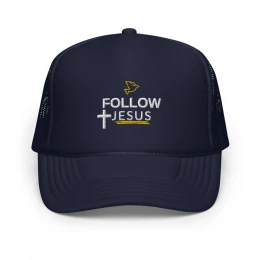 Follow Jesus Trucker Hat