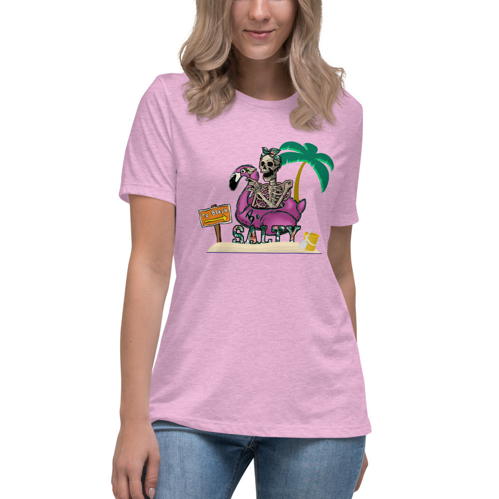 Women's Relaxed T-Shirt: Be Salty