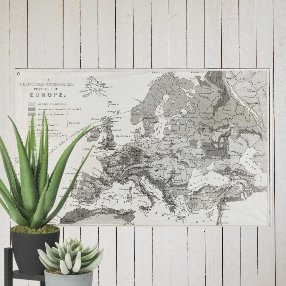 Flag: Map of Europe
