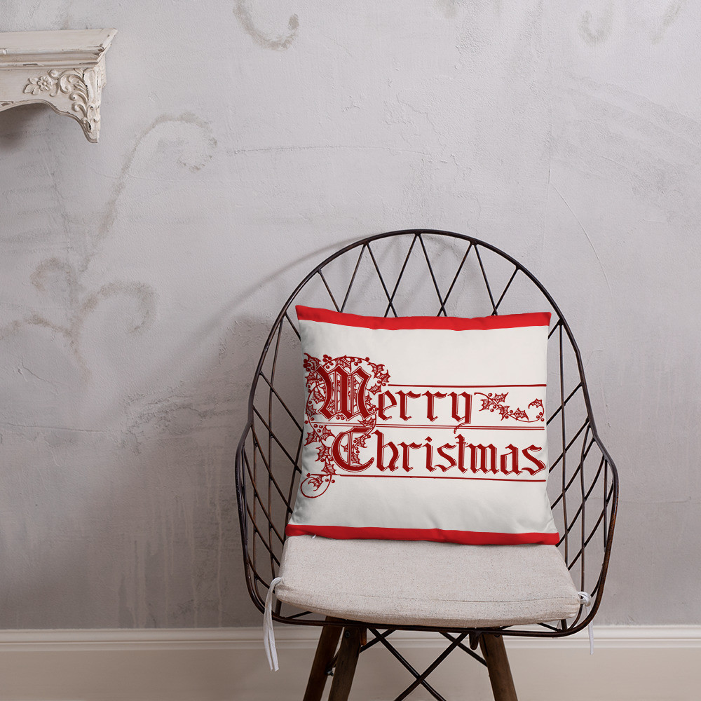 Basic Pillow: Merry Christmas