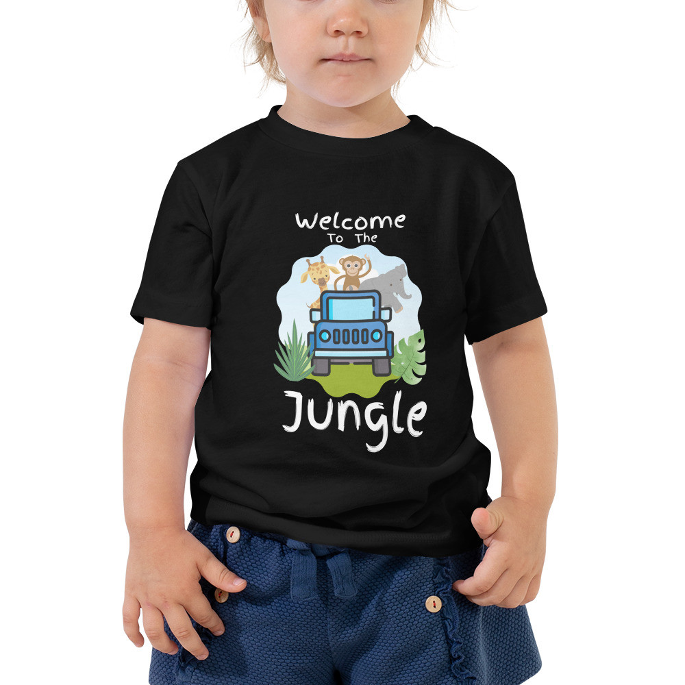 Toddler Short Sleeve Tee: Welcome To The Jungle