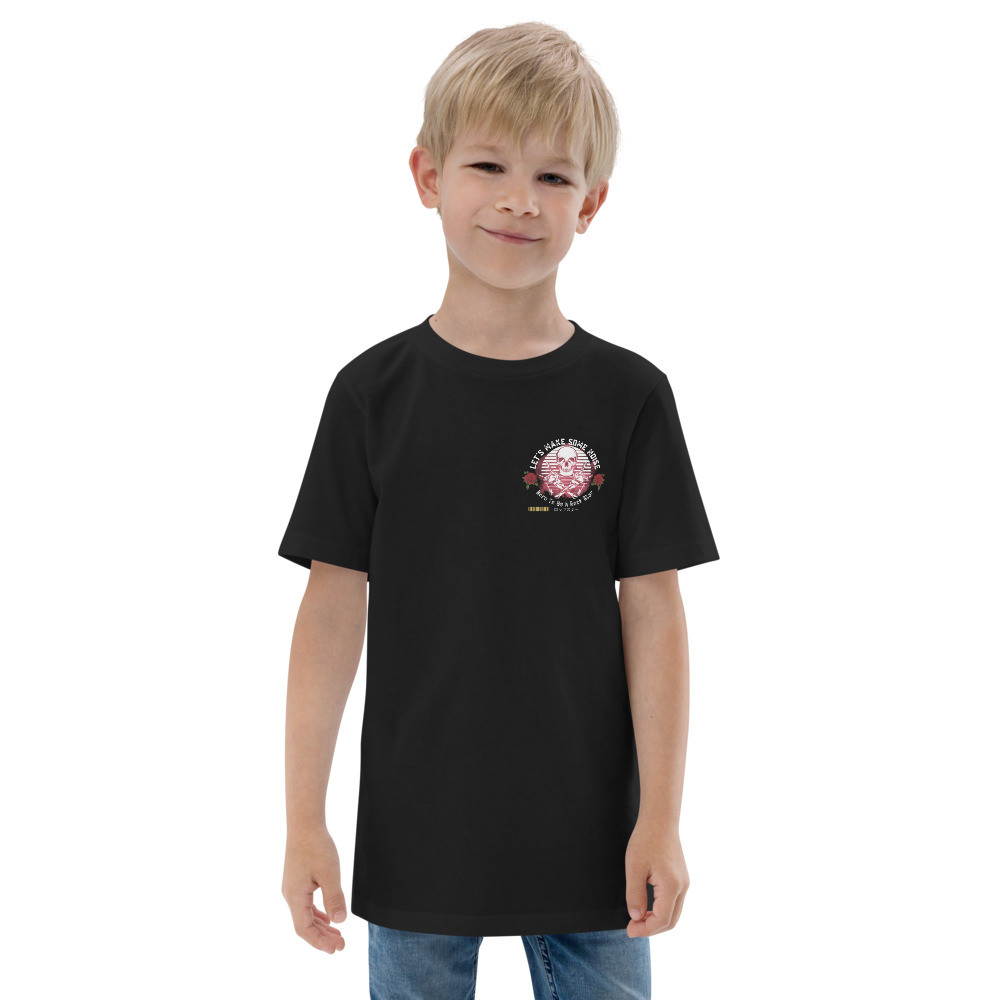 Youth jersey t-shirt: Let's Make Some Noise