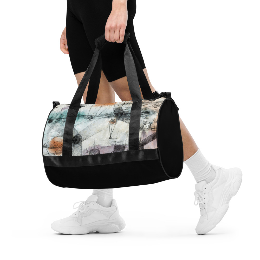 All-over print gym bag: Flight