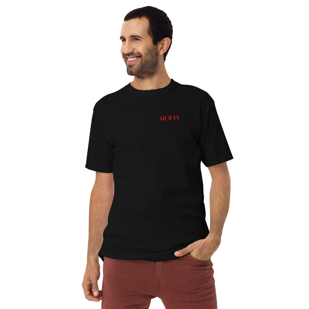 Men’s premium heavyweight tee: Roma