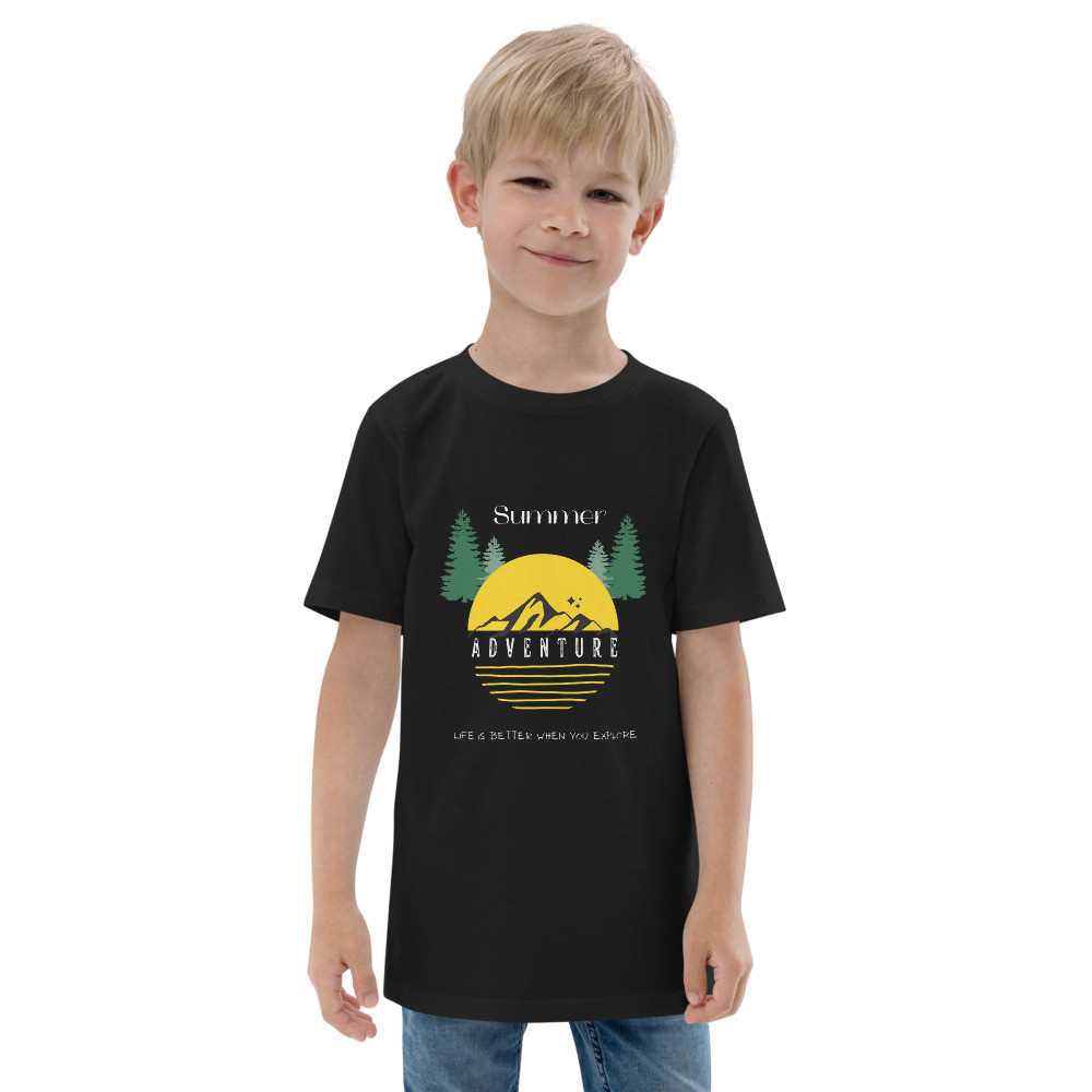 Youth jersey t-shirt: Summer Adventure