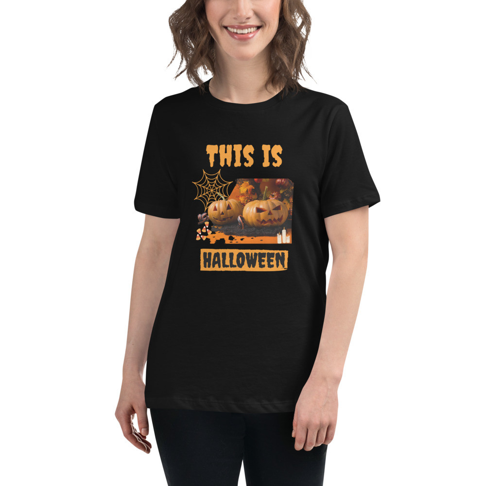 Women's Relaxed T-Shirt: This is Halloween