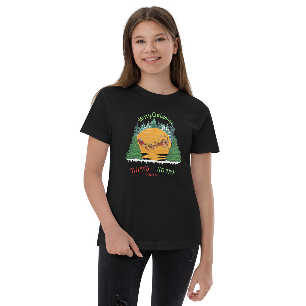 Youth jersey t-shirt: Merry Christmas Shirt