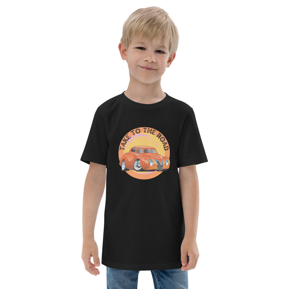 Youth jersey t-shirt: Take To The Road