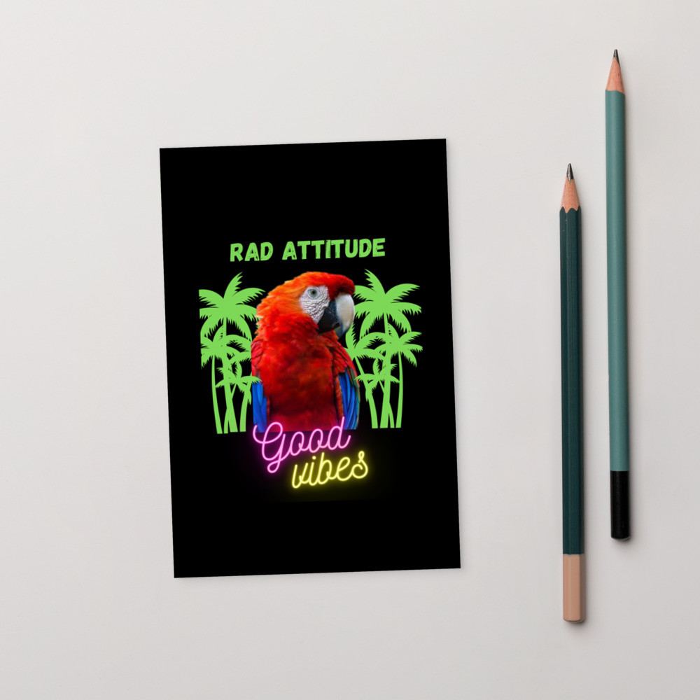 Standard Postcard: Rad Attitiude