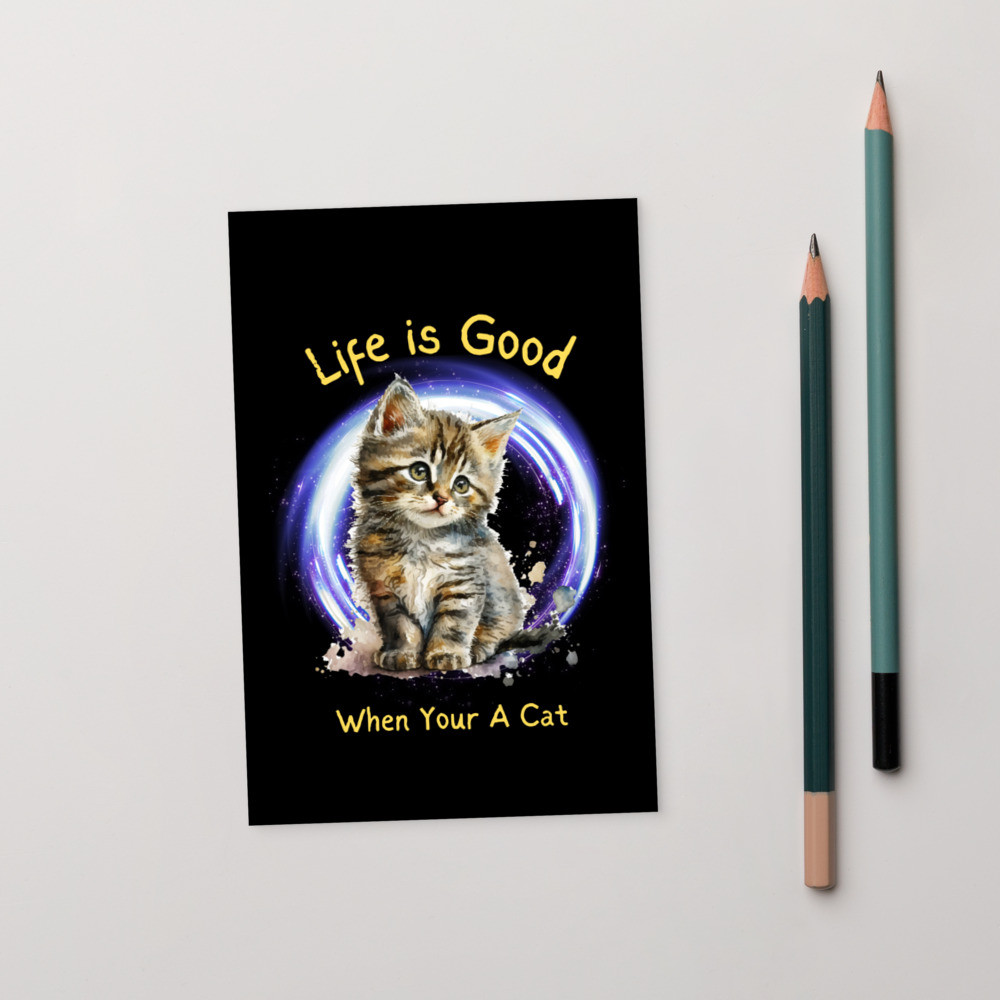 Standard Postcard: Life Is Good