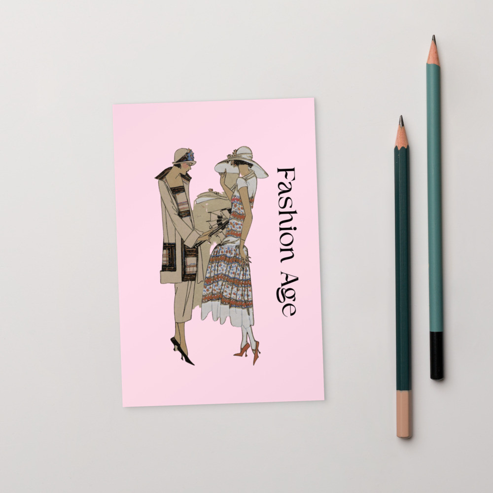 Standard Postcard: Fashion Age