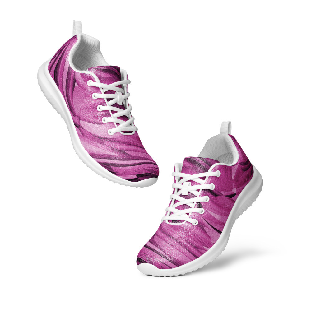 Women’s athletic shoes: Purple