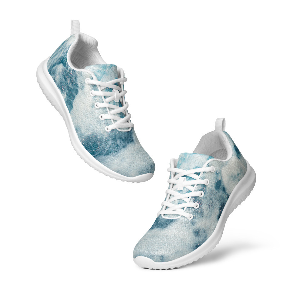 Women’s athletic shoes: Ocean Blue