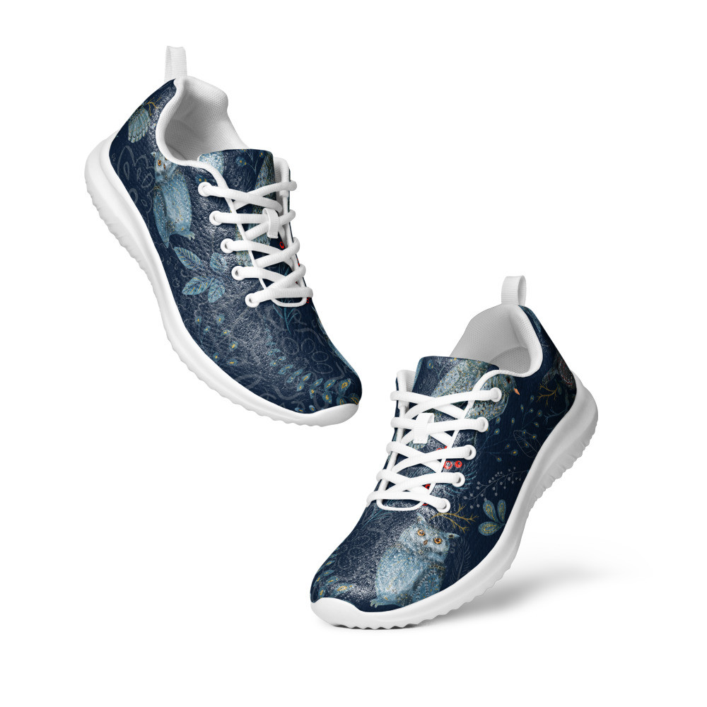 Women’s athletic shoes: Blue Birds