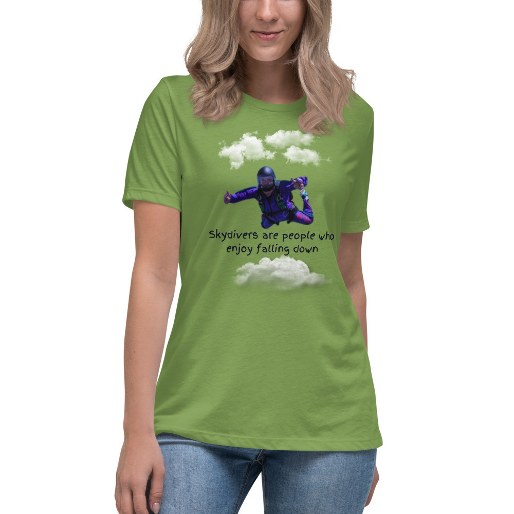 Women's Relaxed T-Shirt: Sky Driving