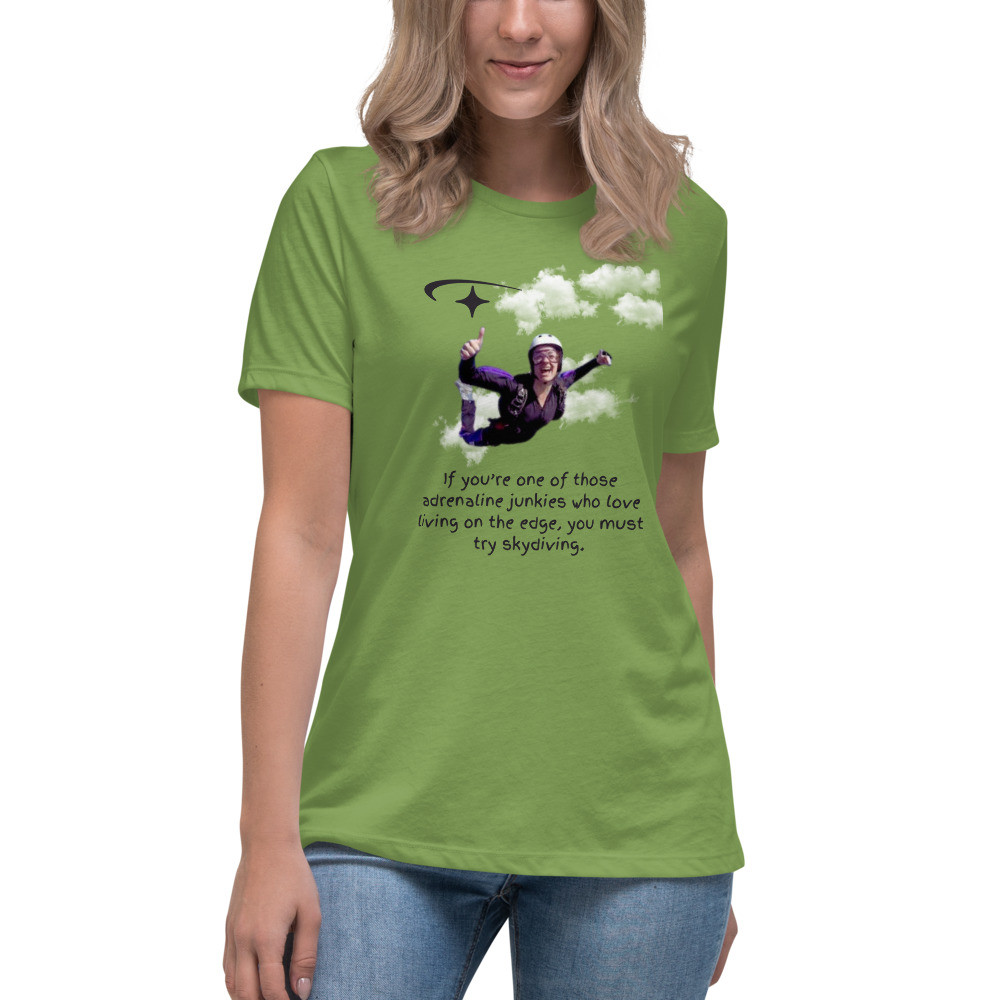 Women's Relaxed T-Shirt: Sky Driving II