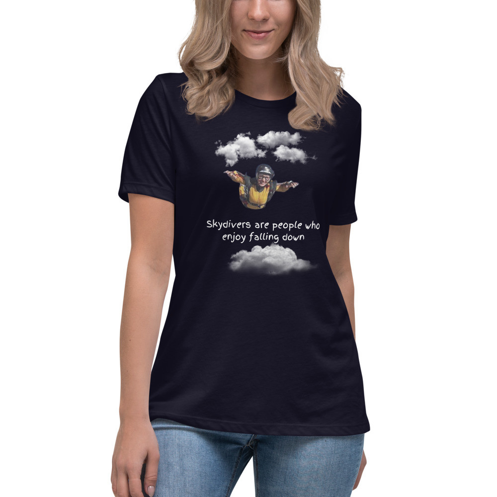 Women's Relaxed T-Shirt: Sky Driving III