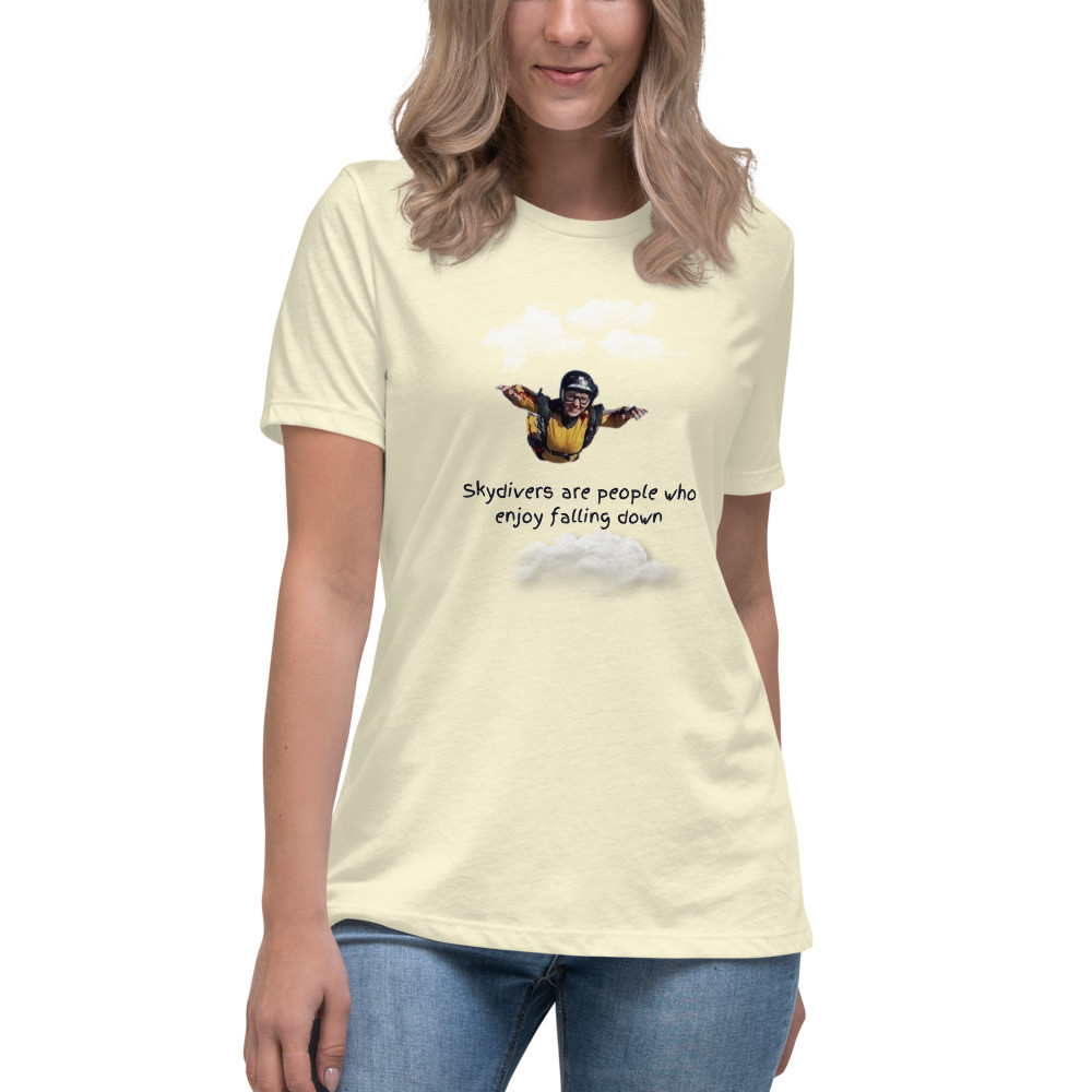 Women's Relaxed T-Shirt: Sky Driving III