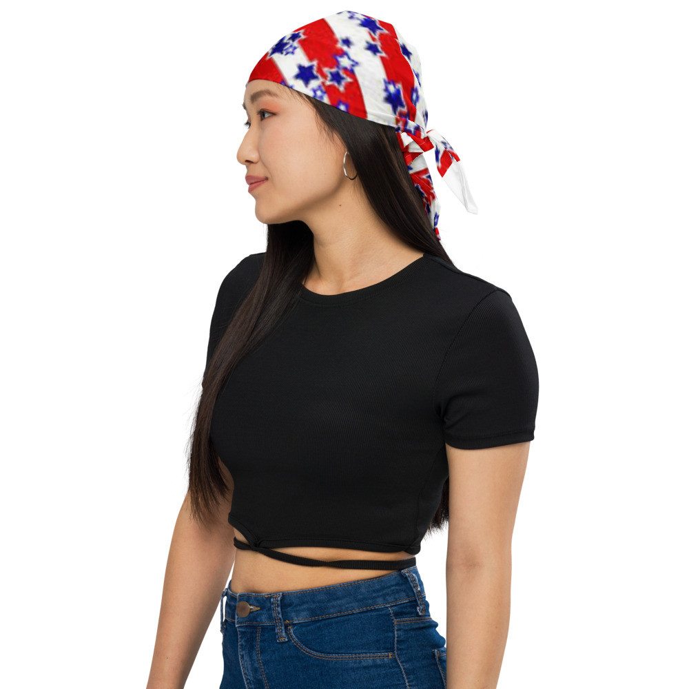 All-over print bandana: Stars & Stripes II