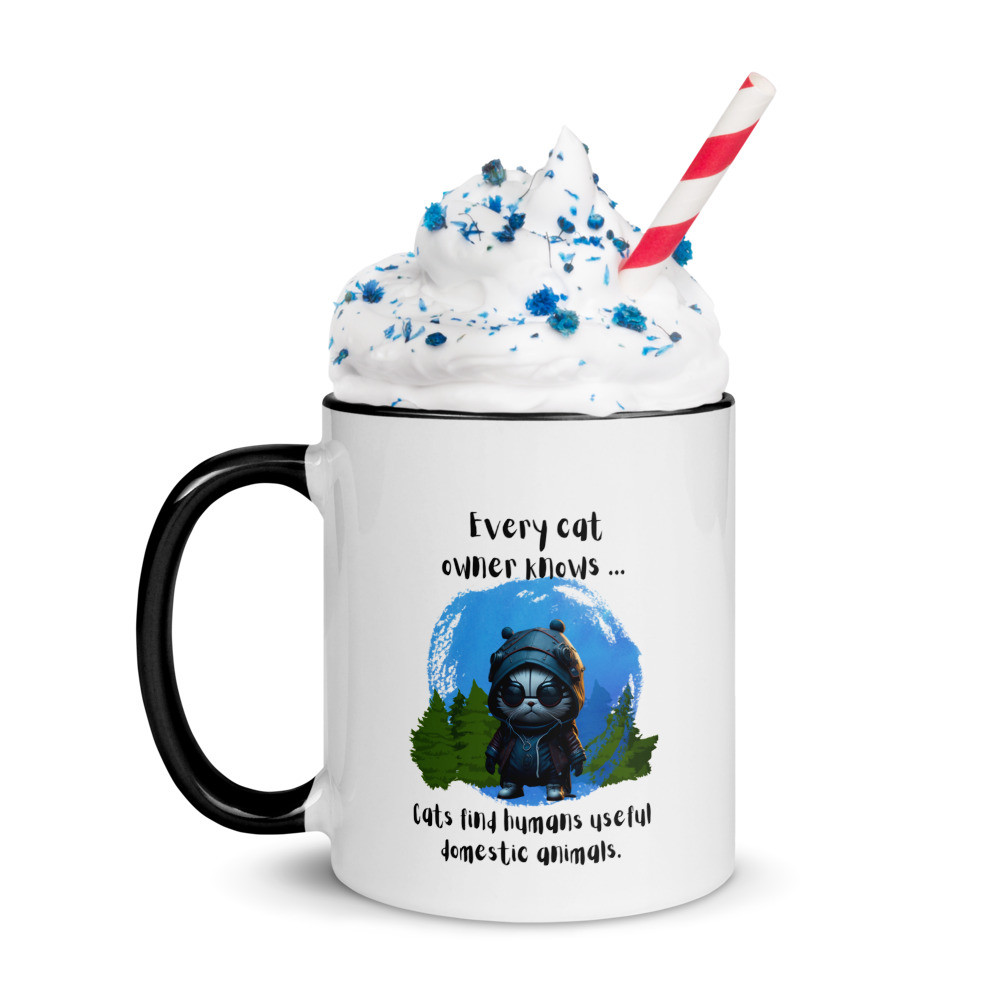 Mug with Color Inside: Every Cat Owner Knows