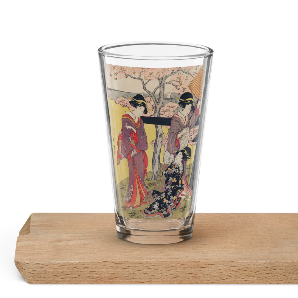 Shaker pint glass: Art Of Japan