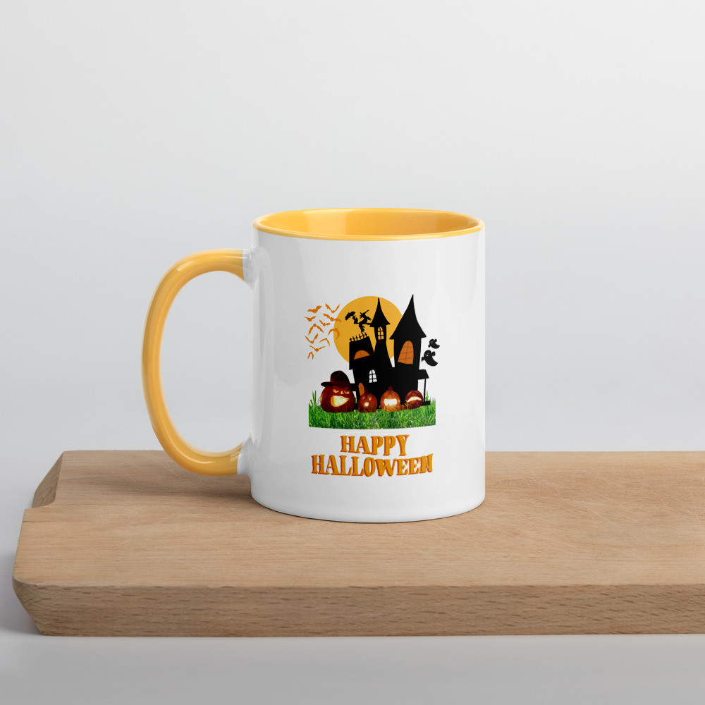Mug with Color Inside: Happy Halloween II