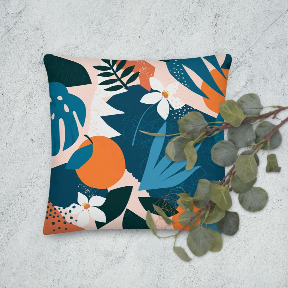 Premium Pillow: Flowers