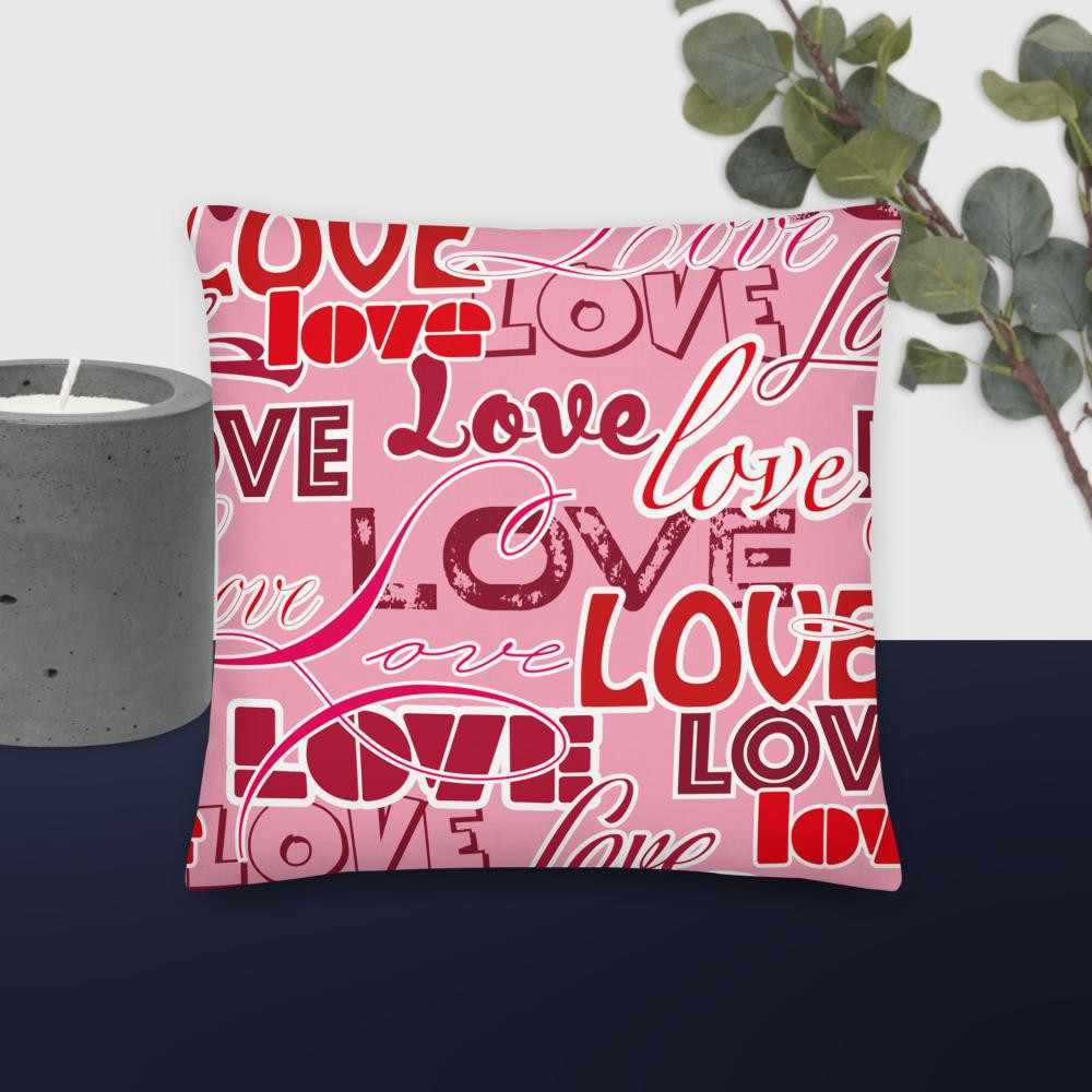 Premium Pillow: Love