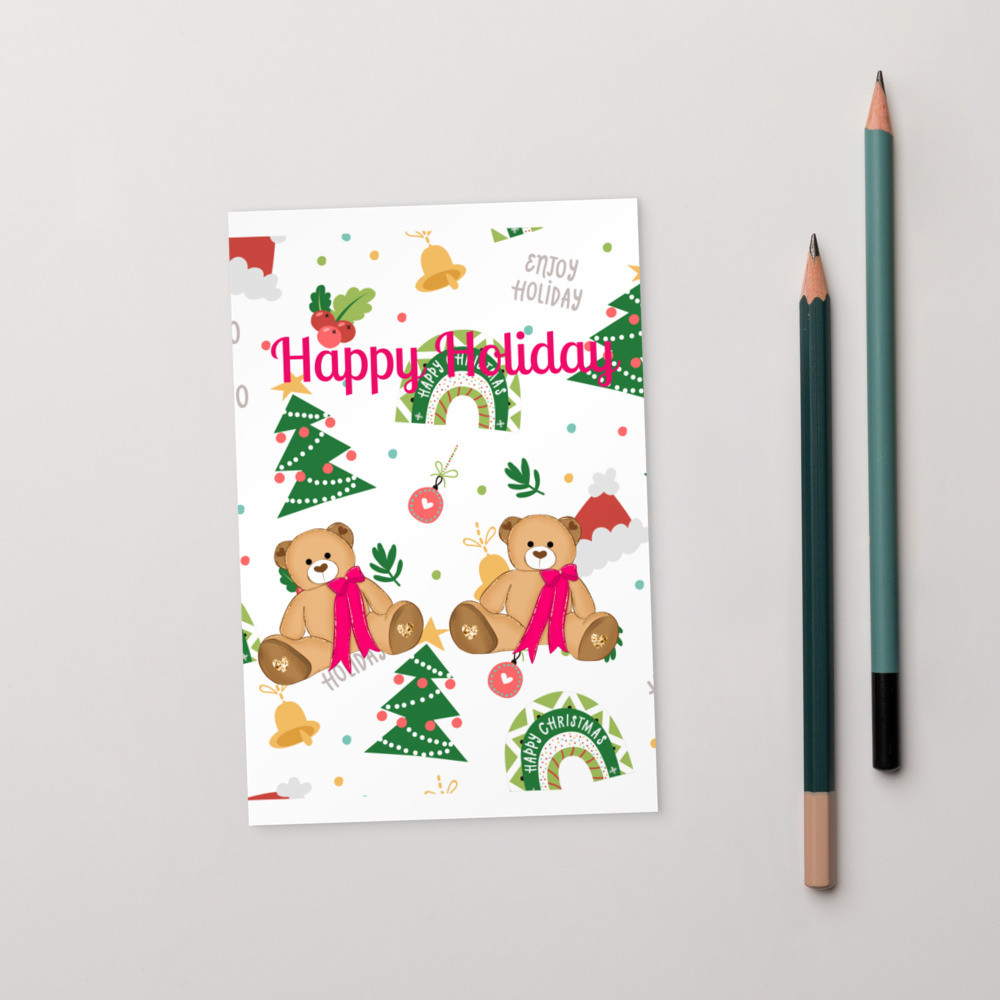 Standard Postcard: Happy Holiday's
