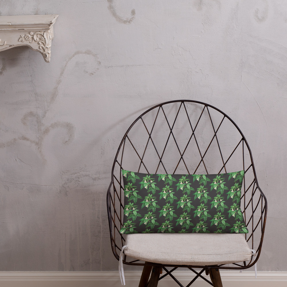 Premium Pillow: Summer Leaves