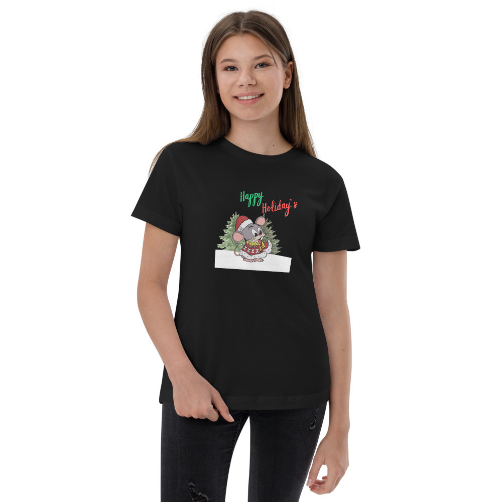 Youth jersey t-shirt: Happy Holiday's VI